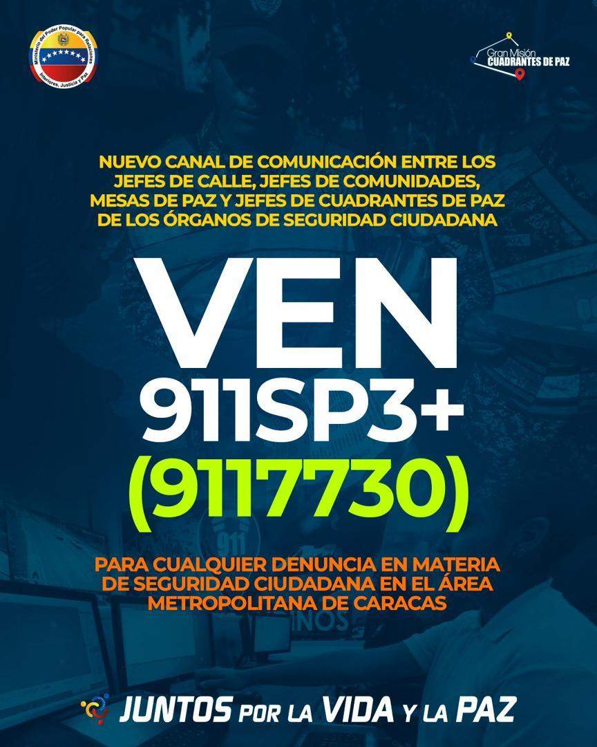 People’s Power and Quadrants of Peace will strengthen ties through the 911SP3+ telephone line