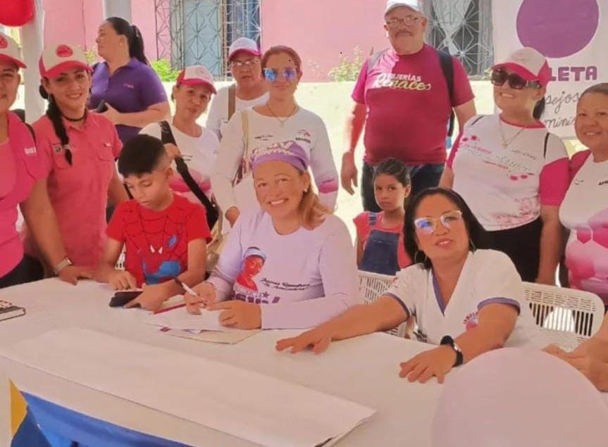 Gobierno Regional brindó Jornada de Atención Integral Aragua Reverdece en el sector Barrancón de Sucre