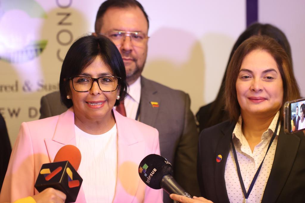 Vice President Rodríguez: Our people resurfaces from the worst blockade in Republican history