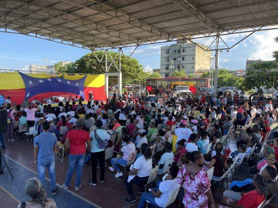 Miranda | Estructuras de base del PSUV sostuvieron encuentro en Higuerote en respaldo del Presidente Maduro