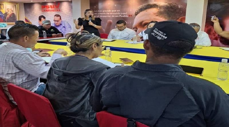 Promueven Plan de Desarrollo Agrícola, Acuícola y Pesquero en el municipio Carirubana