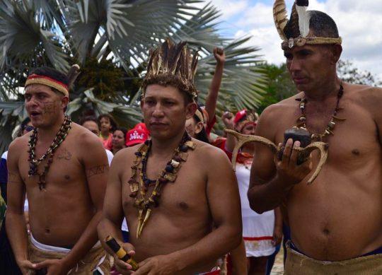 LARA | Pueblos indígenas se concentraron en respaldo al presidente Nicolás Maduro