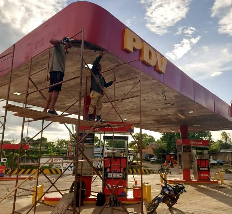 PDVSA y Consorcio E/S El Reto Trabajan en la Recuperación de la Estación Río Miamo en Guasipati