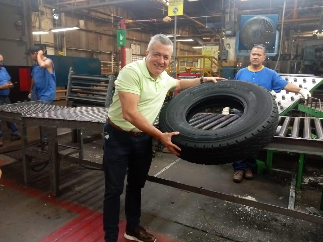 Desempeño de trabajadores de antigua Goodyears de Venezuela  ha logrado aumentar producción de cauchos