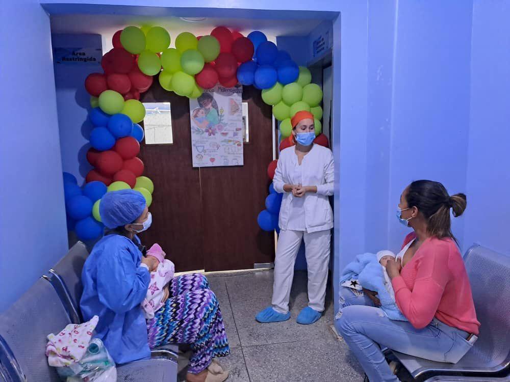 SPNS de Carabobo promueve la importancia de la lactancia materna