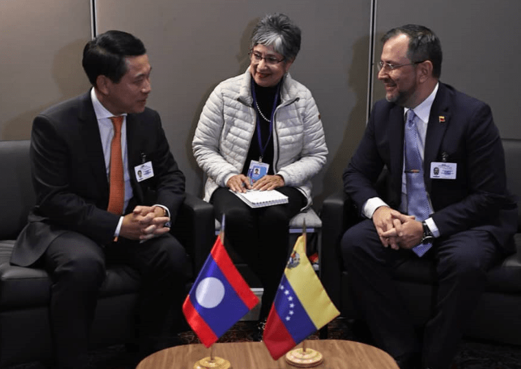 Venezuela y Laos fortalecen en la ONU sus lazos de cooperación