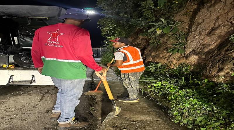 Optimizan vialidad en avenidas de la parroquia Sucre en Caracas