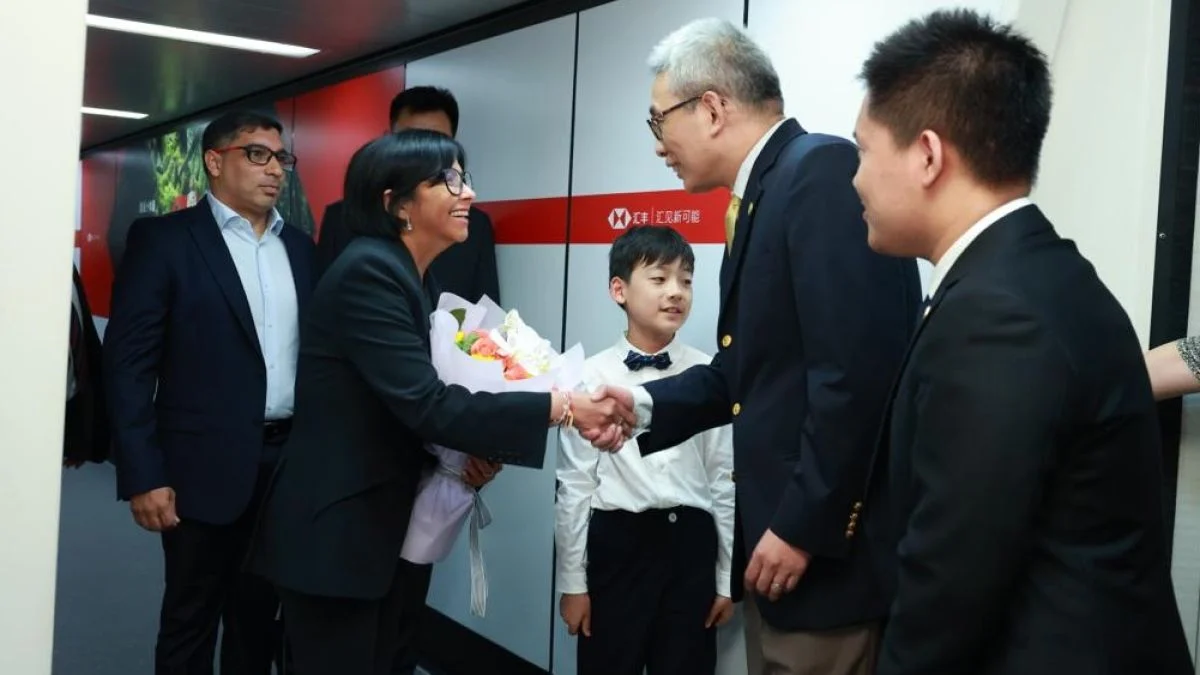 Vicepresidenta Delcy Rodríguez llega a China para fortalcer relaciones y cooperación bilateral