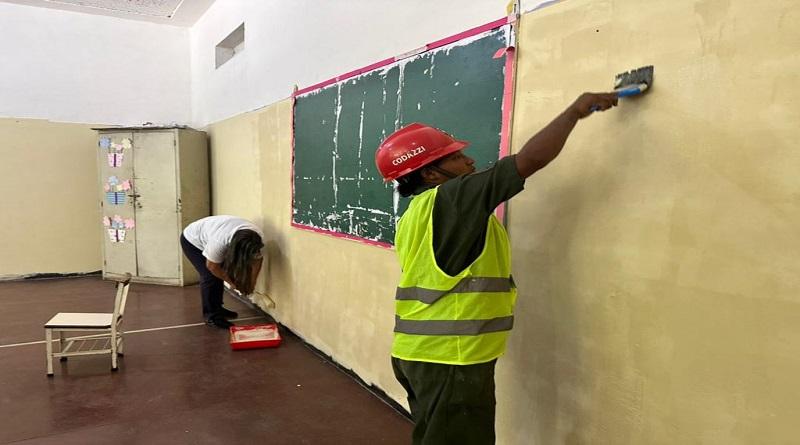 Bricomiles avanzan en la recuperación de escuelas para regreso a clases 2023