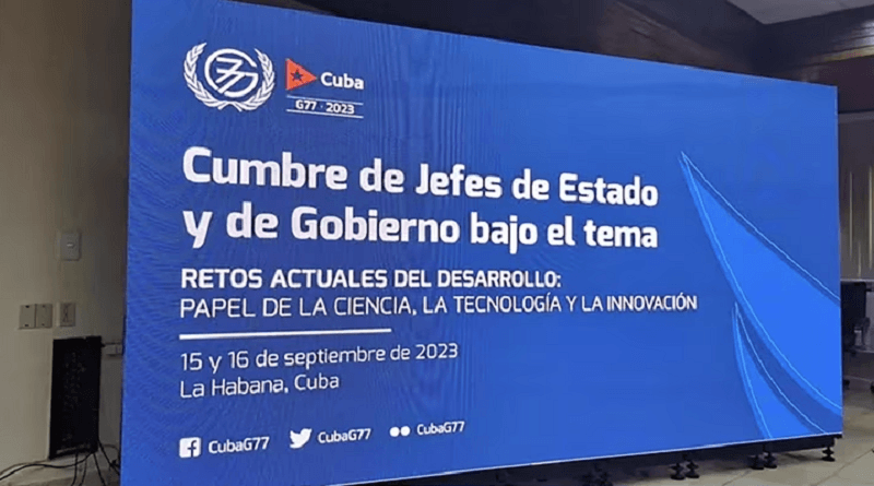 Líderes confirman participación en Cumbre del G77 y China