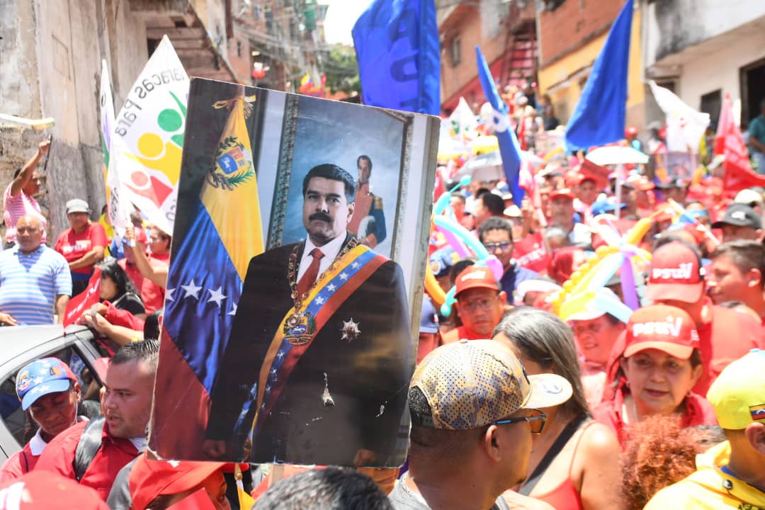 El Valle Parish overflowed with love and loyalty in support of President Nicolás Maduro