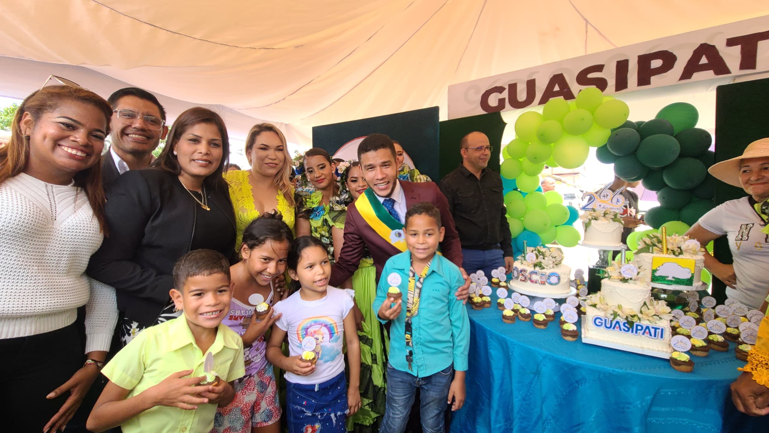 Guasipati celebra su 266 aniversario