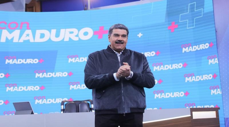 Programa Con Maduro + será transmitido desde China