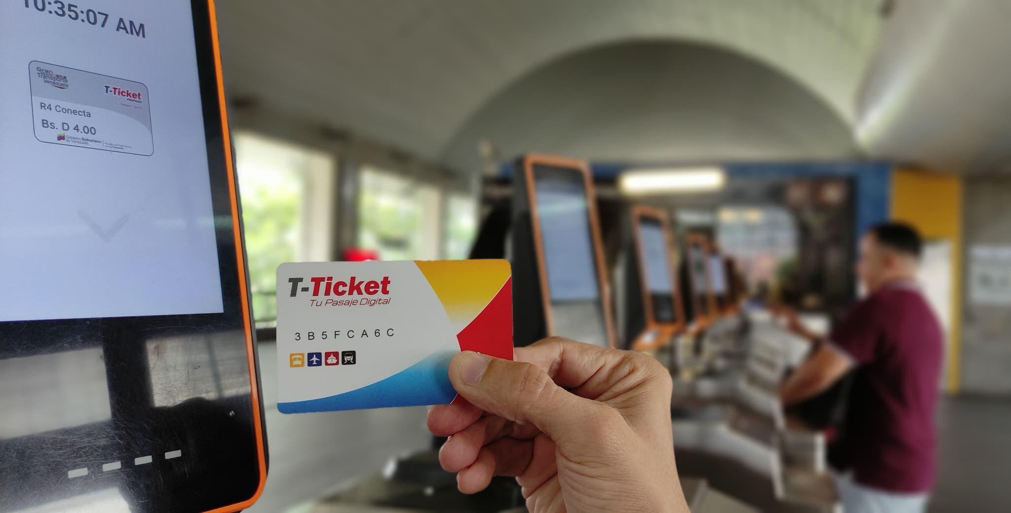 Metro Los Teques automatiza su sistema de cobro con la implementación de la tarjeta T-Ticket