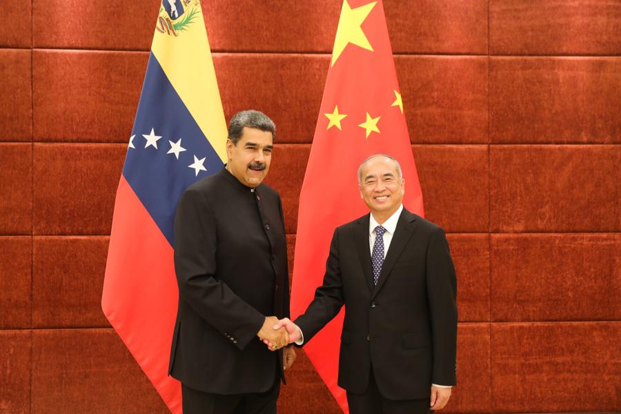Venezuelan head of state held meeting with the CCP secretary in Shandong