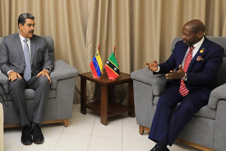 Venezuela y San Cristóbal y Nieves reafirman relaciones diplomáticas y de cooperación