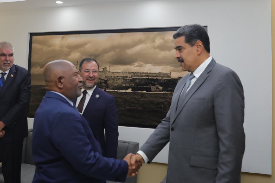 Presidente Maduro sostuvo encuentro con máxima autoridad de la Unión Africana
