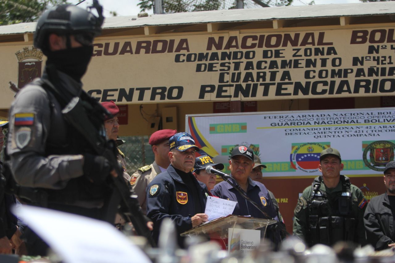 ¡Tocorón se acabó! Cero impunidad contra todos los criminales