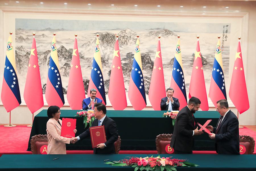 China y Venezuela suscriben 31 nuevos acuerdos en el inicio de su asociación estratégica a toda prueba