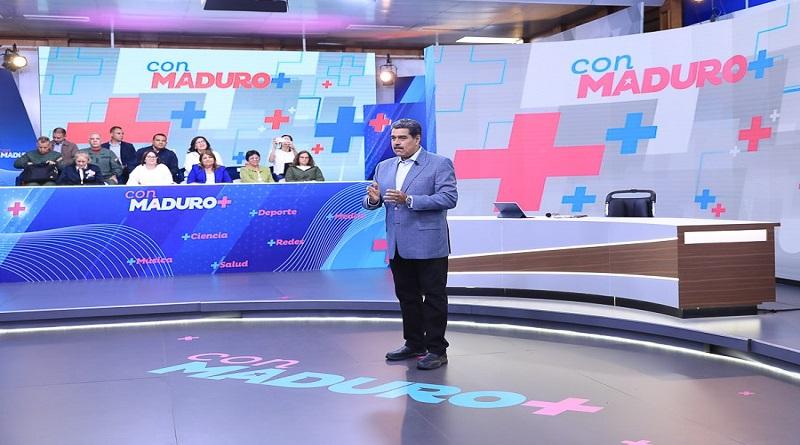 ¡Todas y todos pendientes! Con Maduro + viene cargado de información este lunes
