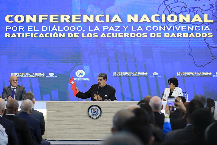 National Conference of Dialogue, Peace and Coexistence ratifies validity of the Barbados Agreement