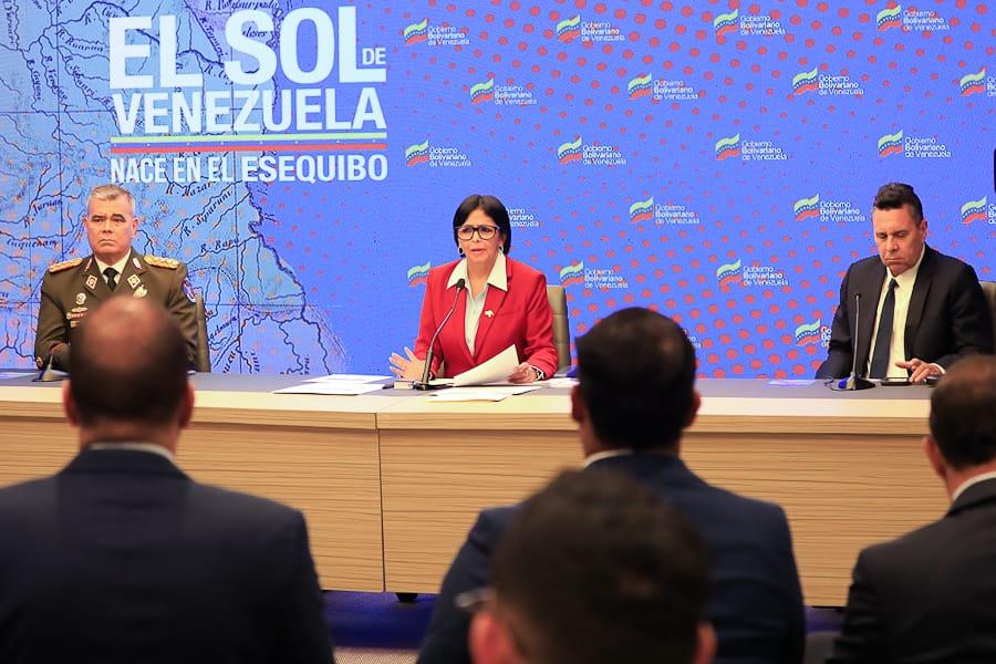 Vicepresidenta Rodríguez: EE. UU. y Guyana son socios para agredir a Venezuela