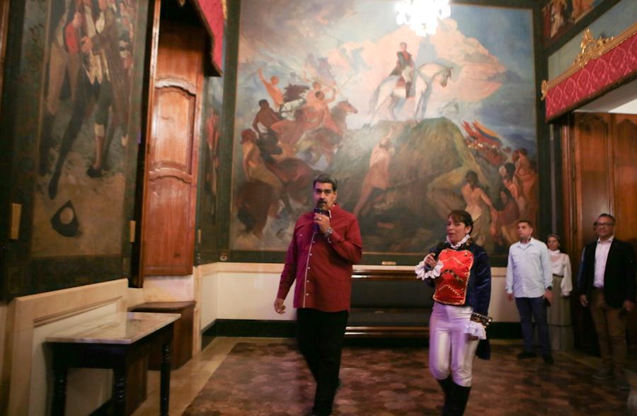 Presidente Maduro: En las calles quedó demostrada la fuerza de la herencia aborigen