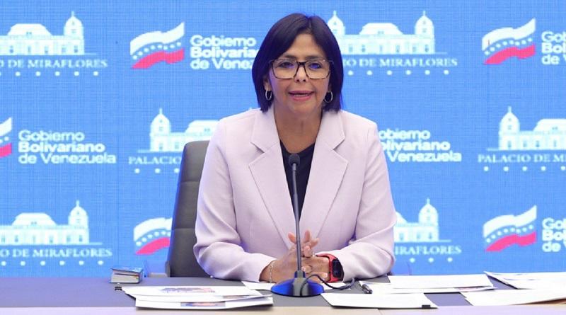Vicepresidenta Delcy Rodríguez lidera reunión con Central de Trabajadores
