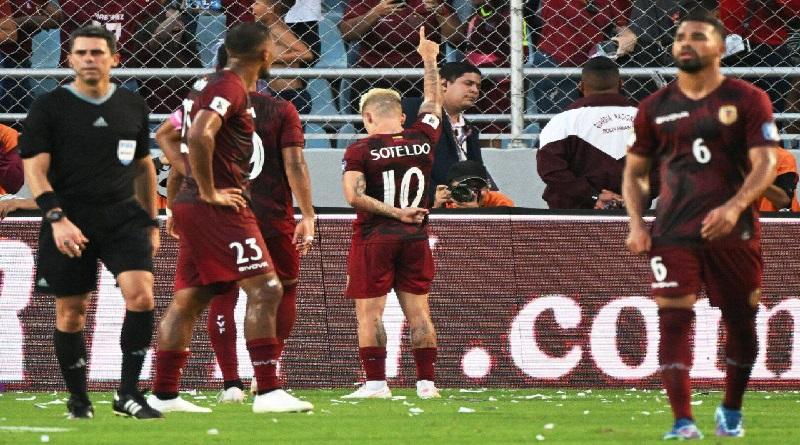 ¡Victoria Vinotinto! Venezuela vence a Chile tres goles por cero