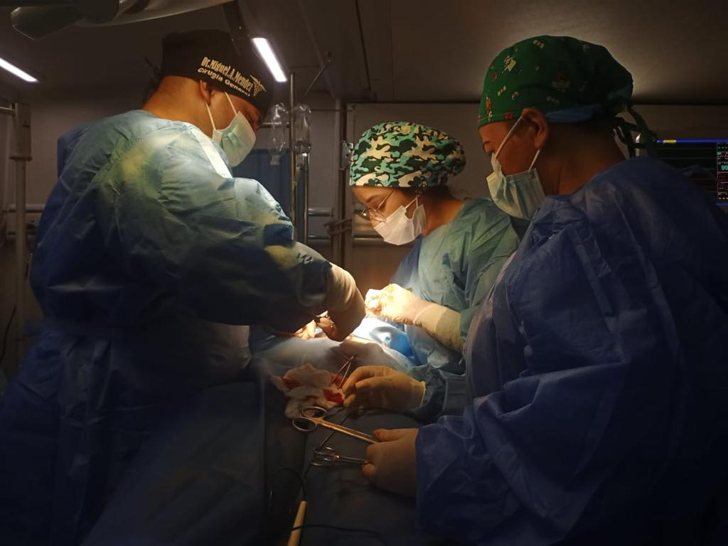 En el Municipio Guajira se intervinieron quirúrgicamente a más de 100 pacientes en el Hospital de Campaña “Simón Bolívar”