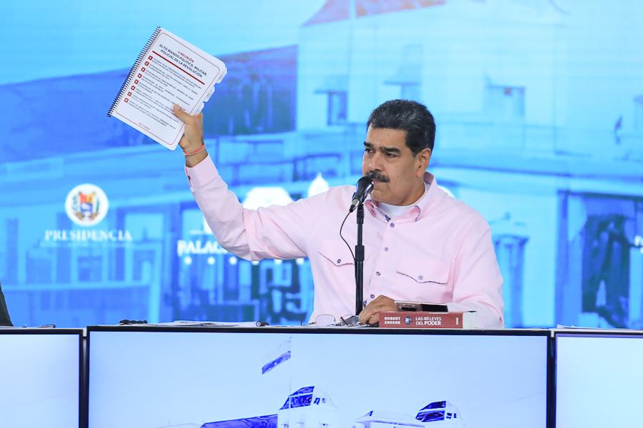 Presidente Maduro llama al pueblo venezolano a referéndum consultivo en defensa por el Esequibo