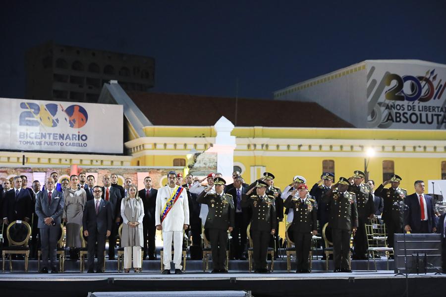 President Maduro commemorates the Bicentennial of the Takeover of Puerto Cabello