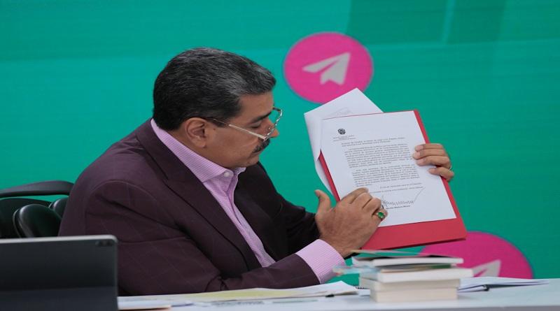 Presidente Maduro exige al secretario de la ONU rectificar sobre El Esequibo