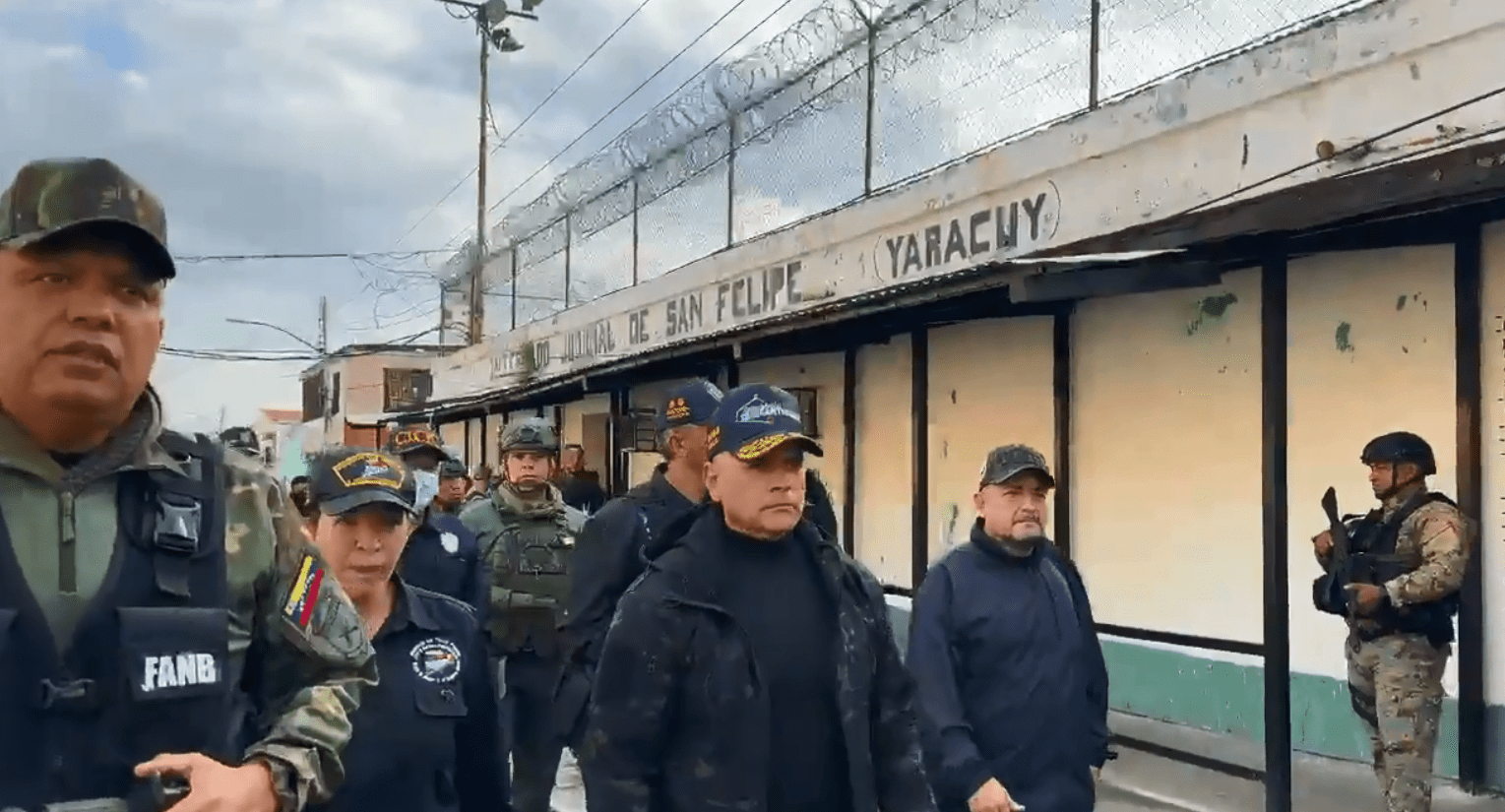 Operación Gran Cacique Guaicaipuro 2023 toma control del penal yaracuyano «La Cuarta»