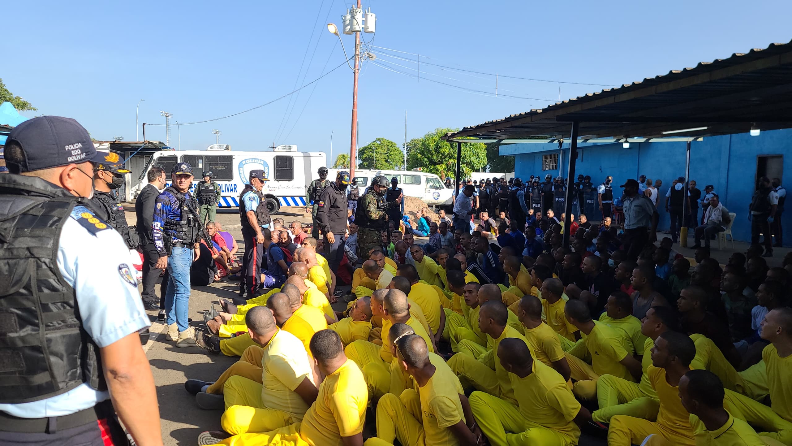 Operación Gran Cacique Guaicaipuro llega al Centro de Detención Preventiva Guaiparo
