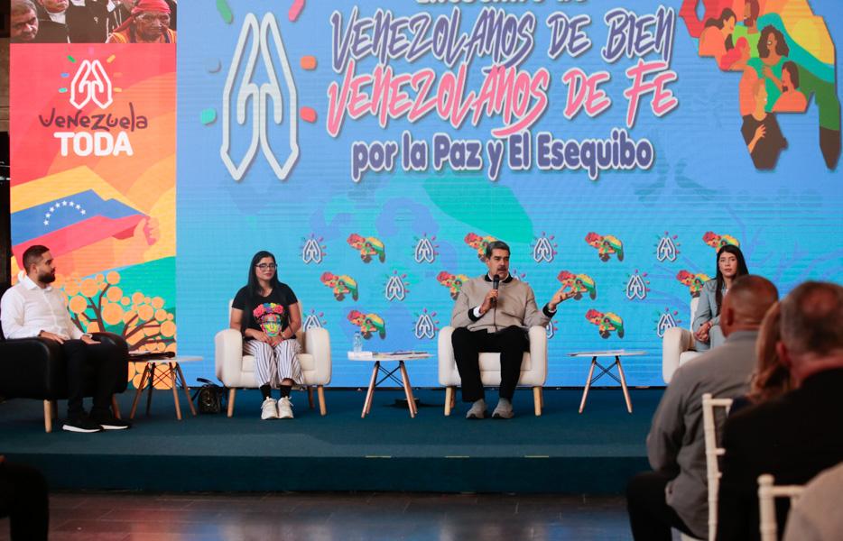 President Maduro made a call to save Venezuela from global anti-values