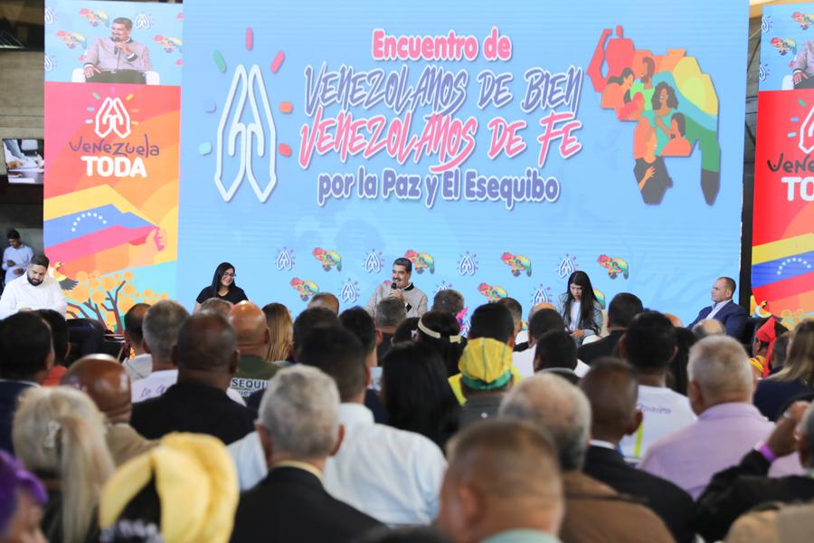 President Maduro vindicates a spiritual people that has emerged from critical moments