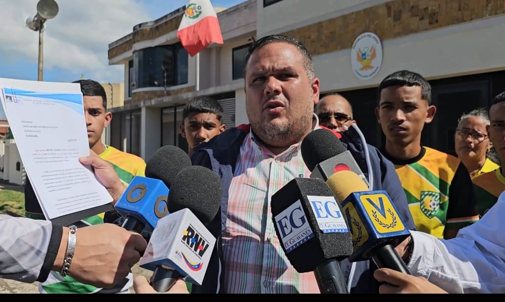 Entregan nota de repudio en el Consulado General de Perú en Puerto Ordaz