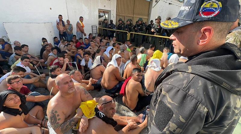 Operación Gran Cacique Guaicaipuro 2023 toma control del Internado Judicial de Trujillo