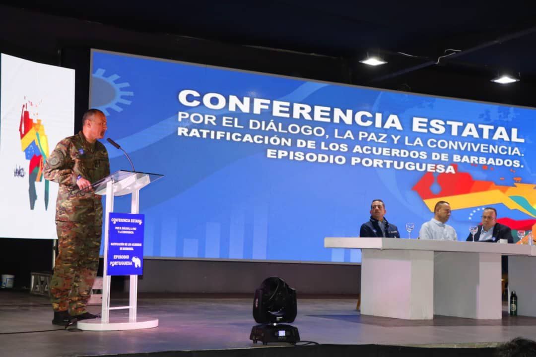 En Portuguesa ratifican acuerdo de Barbados durante conferencia por la paz y la convivencia