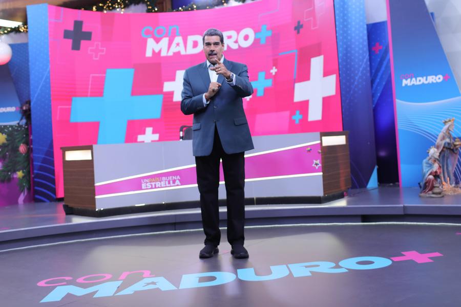 President Maduro denounces manipulation in the Caribbean against Venezuela