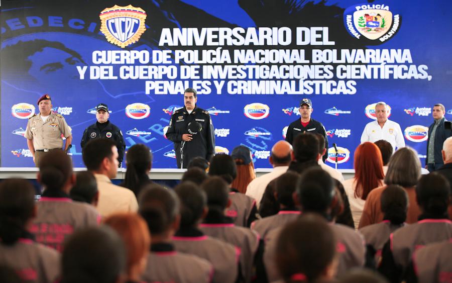Presidente Maduro aprobó acciones para fortalecer las instituciones del CICPC y CPNB
