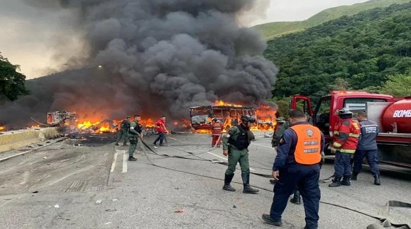 Decretan tres días de duelo por accidente en la autopista GMA