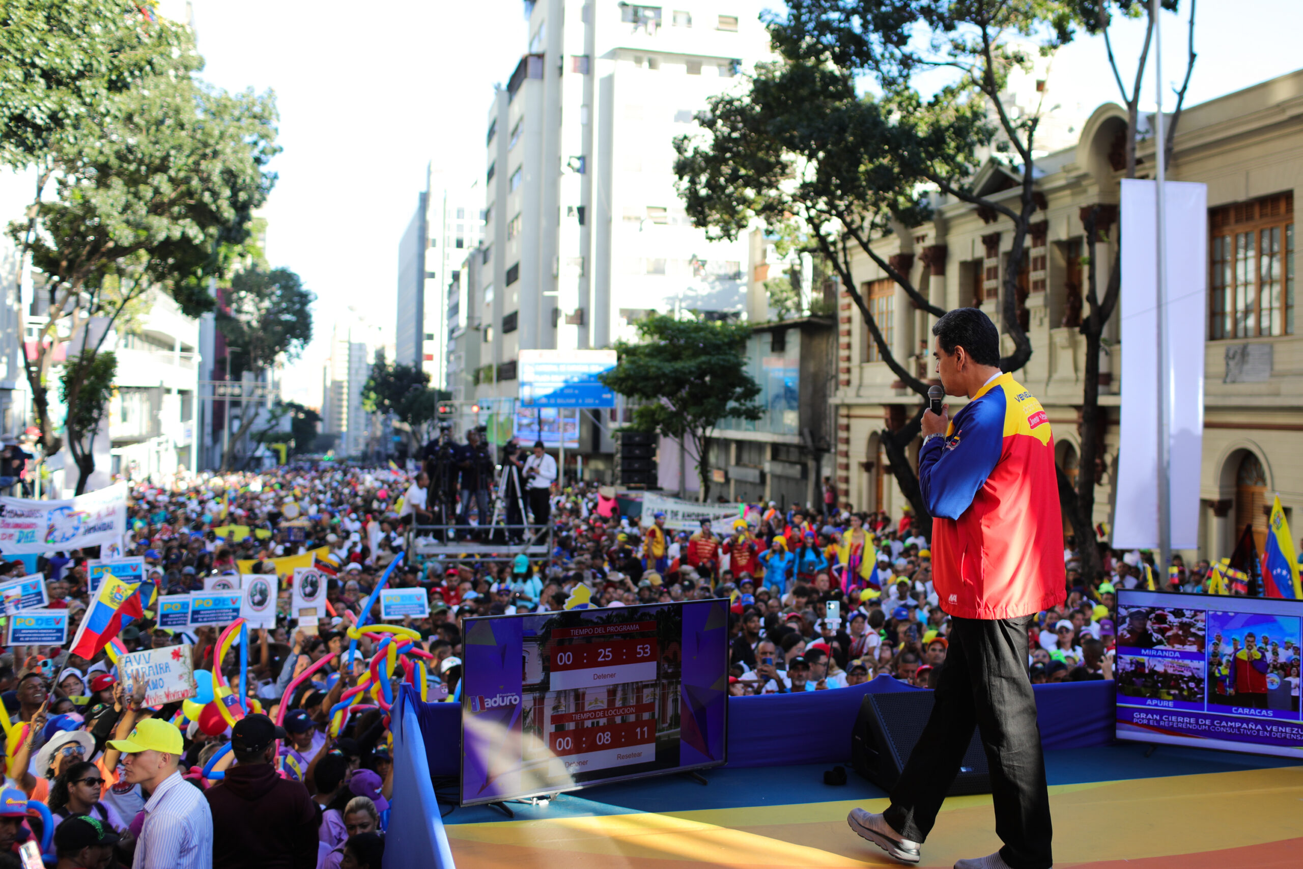 Pueblo venezolano va unido este domingo en defensa del territorio Esequibo