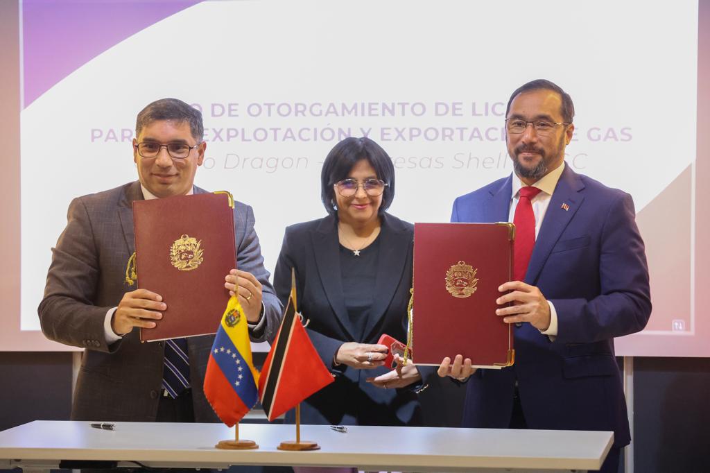 Cooperación energética | Venezuela y Trinidad y Tobago suscriben acuerdo para la producción y exportación de gas
