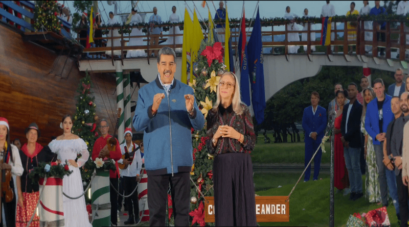 Jefe de Estado celebra la Navidad con ocho palabras que describen a los venezolanos