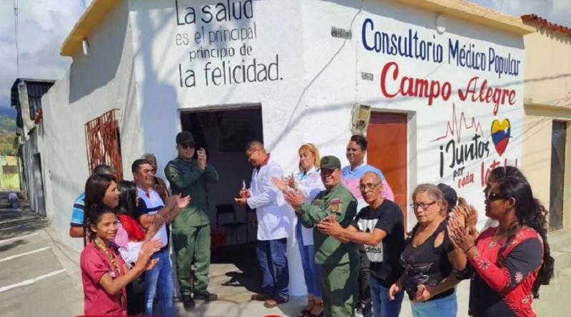 Bricomiles rehabilitan consultorio de Cocorote en Yaracuy