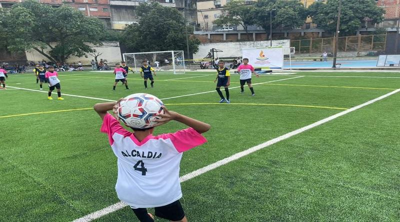 Municipio Plaza triunfa en fútbol en los Juegos Deportivos Comunitarios Miranda 2023