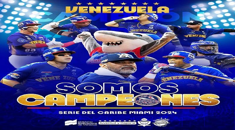 Venezuela blanquea a Dominicana y se corona campeón en la Serie del Caribe 2024