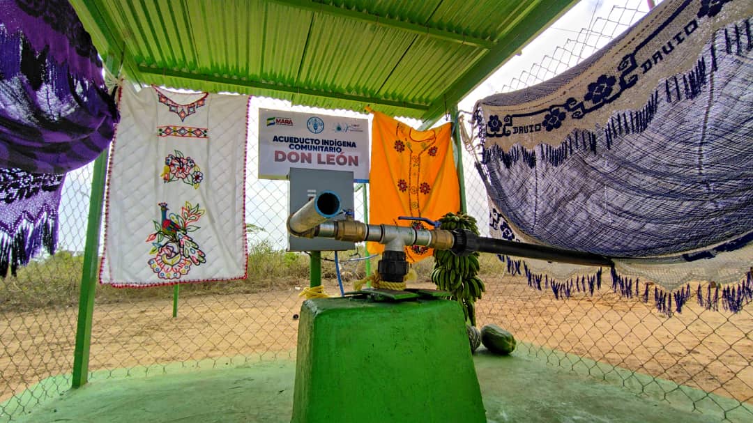 En Mara activan acueducto comunitario para favorecer a 180 familias wayuu